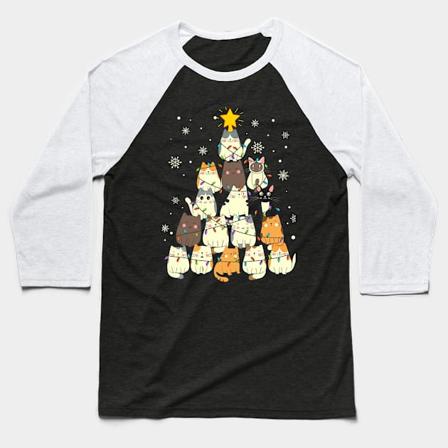 its's a Furry Christmas! Baseball T-Shirt by Stmischief